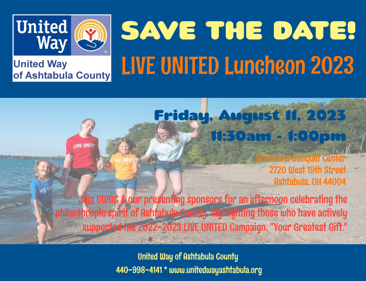 Annual Luncheon Save the Date